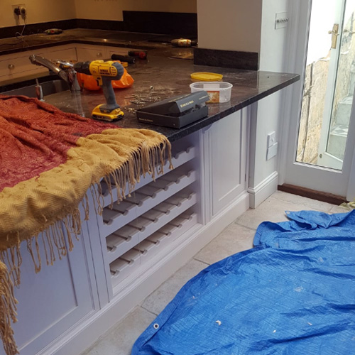 Chelsea Kitchen Respray Project - After Paintwork