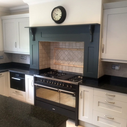 Esher Kitchen Respray Project - Call us on  07810 208 496 or 0161 371 7304 -The Kitchen Respray Company Project